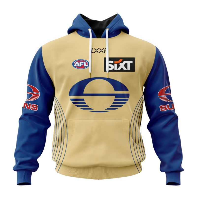 AFL Gold Coast Suns Personalized 2025 Clash Kits Unisex Hoodie