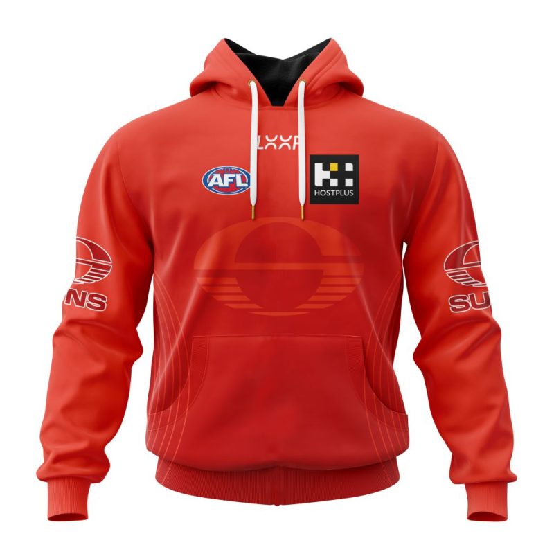 AFL Gold Coast Suns Personalized 2025 Home Kits Unisex Hoodie