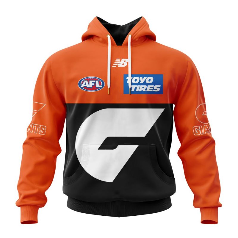 AFL Greater Western Sydney Giants Personalized 2025 Home Kits Unisex Hoodie