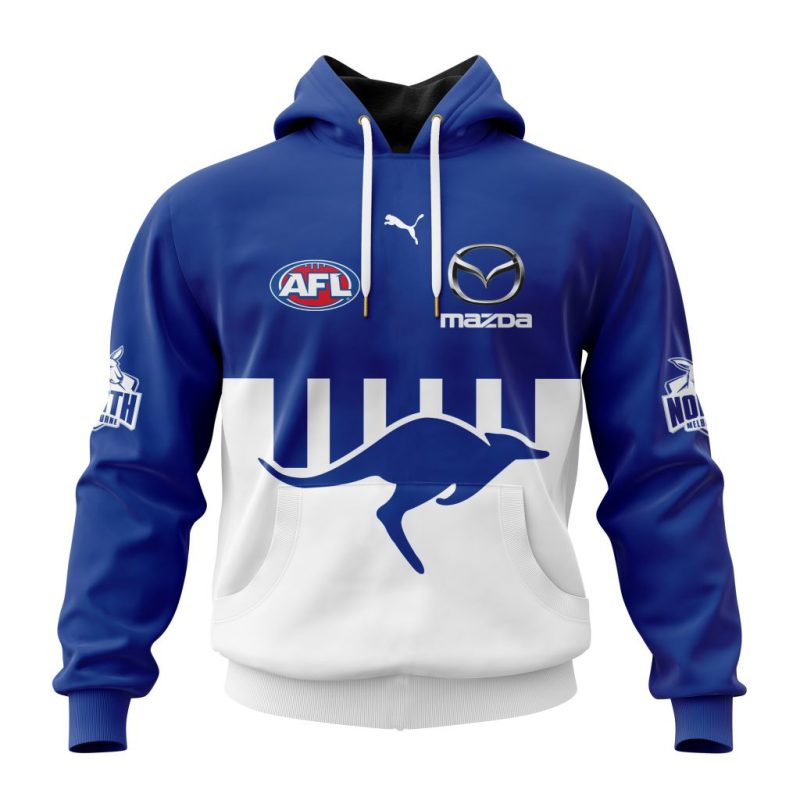 AFL North Melbourne Football Club Personalized 2025 Clash Kits Unisex Hoodie