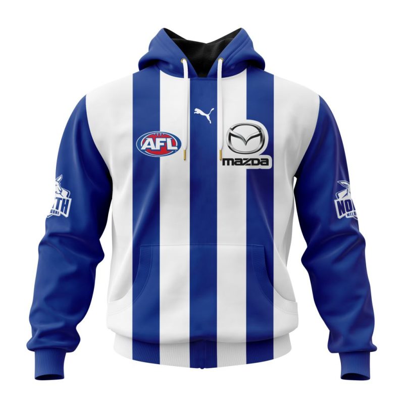 AFL North Melbourne Football Club Personalized 2025 Home Kits Unisex Hoodie
