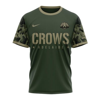 Adelaide Crows AFL x Anzac Day Limited Edition Performance Unisex T-Shirt 2025