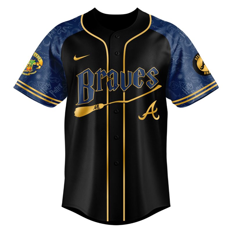 Atlanta Braves MLB x Harry Potter Night Game Limited Edition Jersey 2025