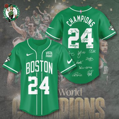 Boston Celtics Baseball Jersey BJG1359