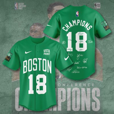 Boston Celtics Baseball Jersey BJG1360