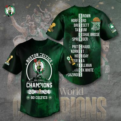 Boston Celtics Baseball Jersey BJG1378