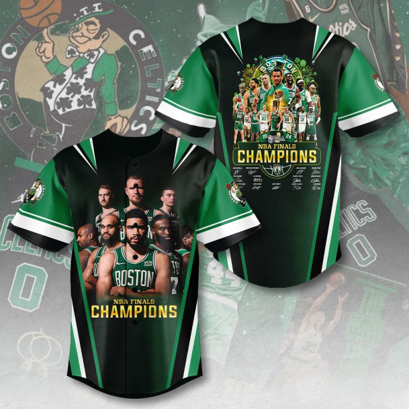 Boston Celtics Baseball Jersey BJG1385