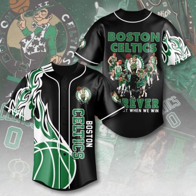 Boston Celtics Baseball Jersey BJG1397