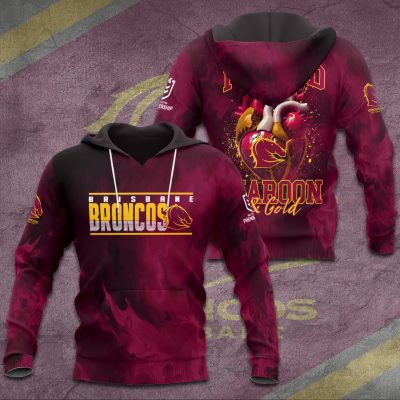 Brisbane Broncos Performance Unisex Hoodie UHG1115