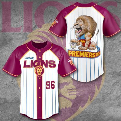 Brisbane Lions Baseball Jersey BJG1252