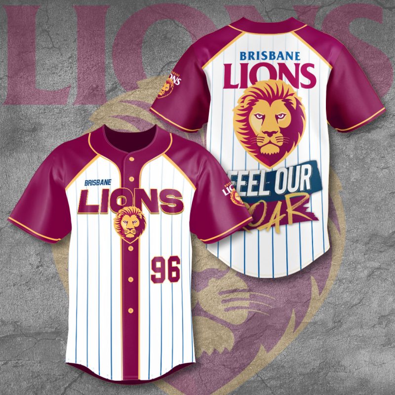 Brisbane Lions Baseball Jersey BJG1323