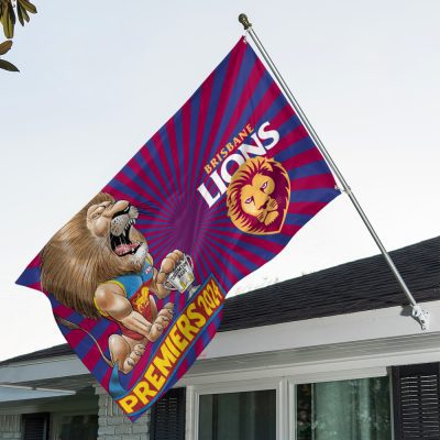 Brisbane Lions House Flag Outdoor Flag FGG1055