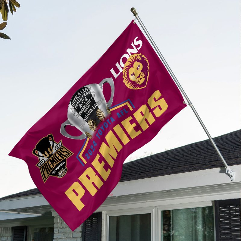 Brisbane Lions House Flag Outdoor Flag FGG1059