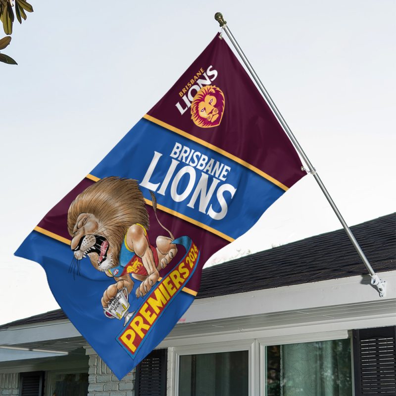 Brisbane Lions House Flag Outdoor Flag FGG1065