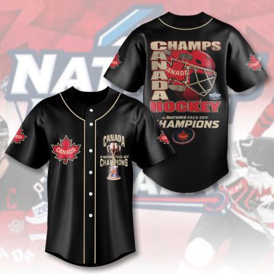 Canada 2025 4 Nations Face-Off Baseball Jersey BJG1049