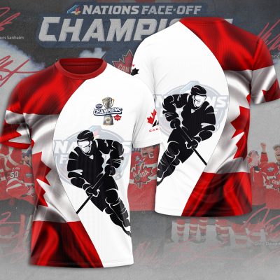 Canada 2025 4 Nations Face-Off Performance Unisex T-Shirt TSG1278