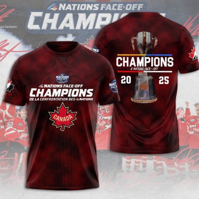 Canada 2025 4 Nations Face-Off Performance Unisex T-Shirt TSG1308