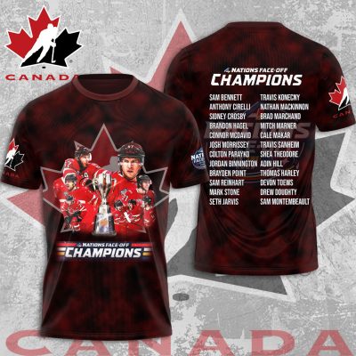 Canada 2025 4 Nations Face-Off Performance Unisex T-Shirt TSG1349