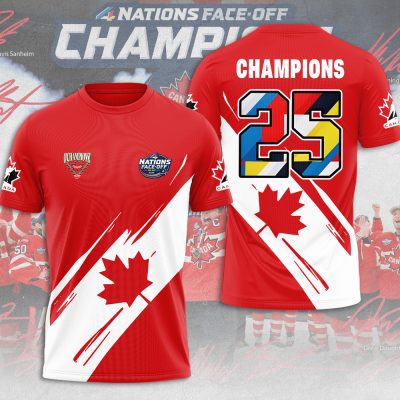 Canada 2025 4 Nations Face-Off Performance Unisex T-Shirt TSG1366