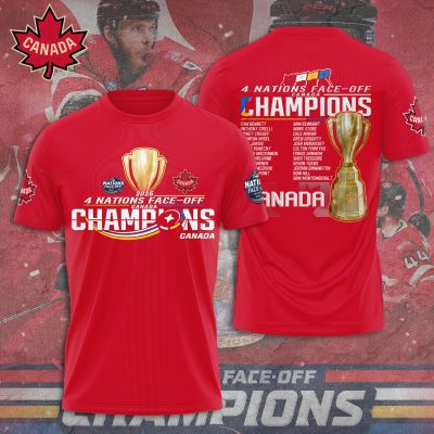 Canada 2025 4 Nations Face-Off Performance Unisex T-Shirt TSG1375