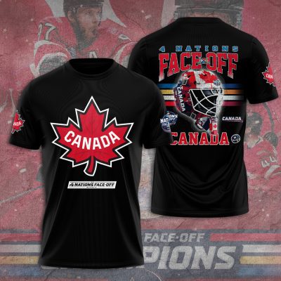Canada 2025 4 Nations Face-Off Performance Unisex T-Shirt TSG1445