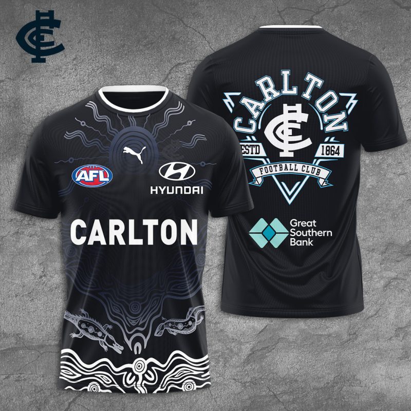 Carlton Football Club Performance Unisex T-Shirt TSG1411