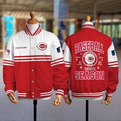 Cincinnati Reds Varsity Jacket MLB Baseball Jacket