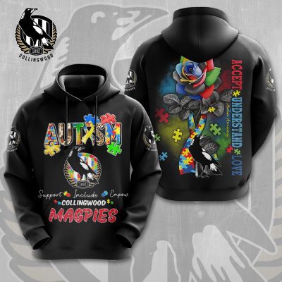 Collingwood FC x Autism Awareness Performance Unisex Hoodie UHG1126