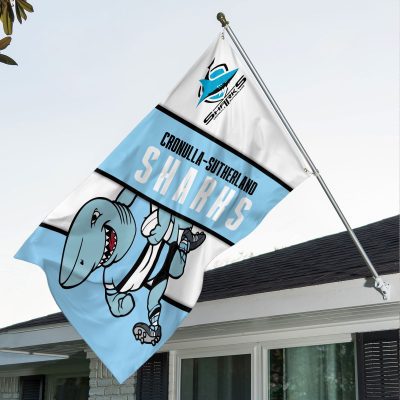 Cronulla-Sutherland Sharks House Flag Outdoor Flag FGG1068