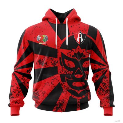 Custom Liga MX Atlas F.C Hoodie Special Lucha Libre Mexican Soccer