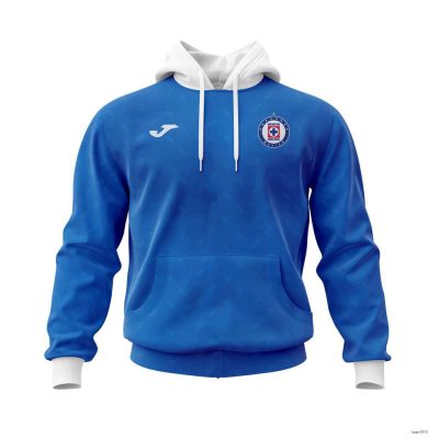 Custom Liga MX Cruz Azul Hoodie Mexican Soccer League Pullover
