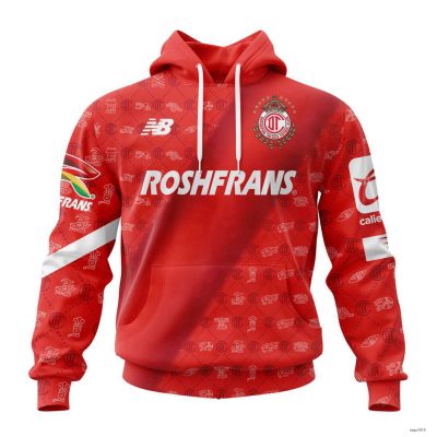 Custom Liga MX Deportivo Toluca Hoodie Aztec Mexico Soccer Team Pullover Gift