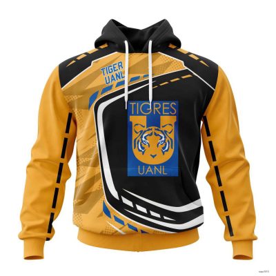 Custom Liga MX Tigres Uanl Hoodie Special Design Concept Kits