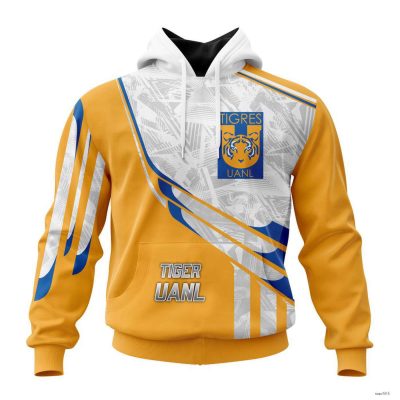 Custom Liga MX Tigres Uanl Hoodie Special Design Concept Kits