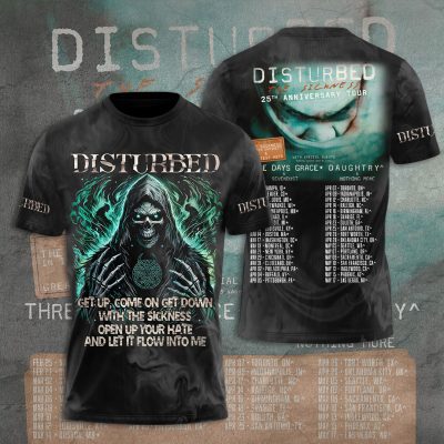 Disturbed Performance Unisex T-Shirt TSG2469