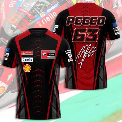 Ducati Lenovo Team x Francesco Bagnaia Performance Unisex T-Shirt TSG1018