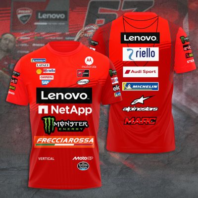 Ducati Lenovo Team x Marc Marquez Performance Unisex T-Shirt TSG1003