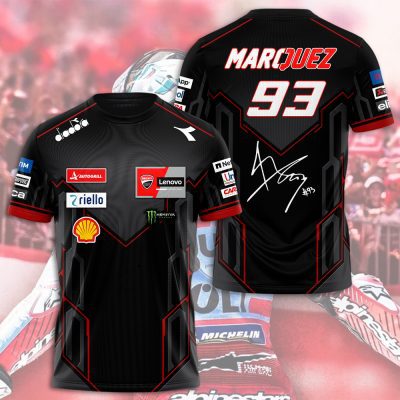 Ducati Lenovo Team x Marc Marquez Performance Unisex T-Shirt TSG1013