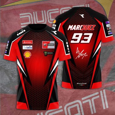 Ducati Lenovo Team x Marc Marquez Performance Unisex T-Shirt TSG1079