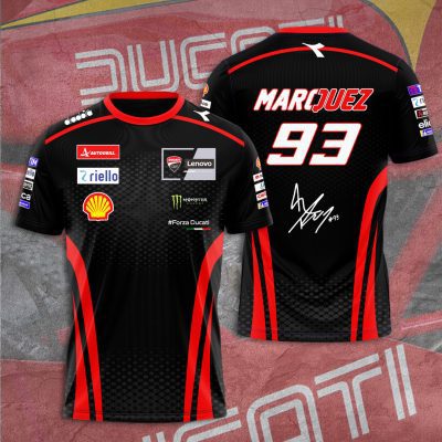 Ducati Lenovo Team x Marc Marquez Performance Unisex T-Shirt TSG1142