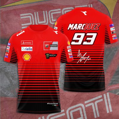 Ducati Lenovo Team x Marc Marquez Performance Unisex T-Shirt TSG1145