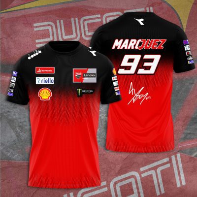 Ducati Lenovo Team x Marc Marquez Performance Unisex T-Shirt TSG1147
