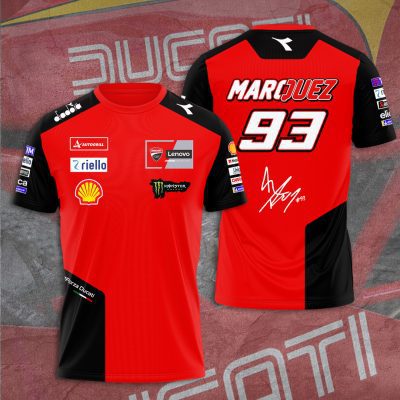 Ducati Lenovo Team x Marc Marquez Performance Unisex T-Shirt TSG1238