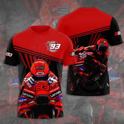 Ducati Lenovo Team x Marc Marquez Performance Unisex T-Shirt TSG1240