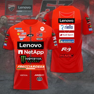 Ducati Lenovo Team x  Marc Marquez Performance Unisex T-Shirt TSG1280