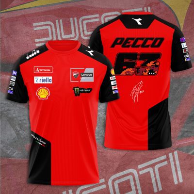 Ducati Lenovo Team x Pecco Bagnaia Performance Unisex T-Shirt TSG1047