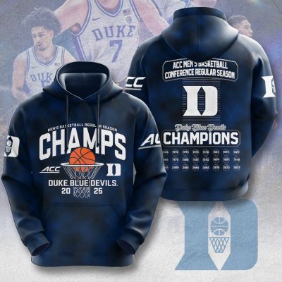 Duke Blue Devils Men's Basketball Performance Unisex Hoodie UHG1060