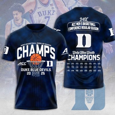 Duke Blue Devils Men's Basketball Performance Unisex T-Shirt TSG1117