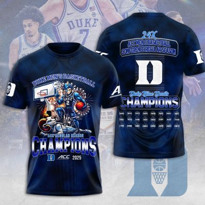 Duke Blue Devils Men's Basketball Performance Unisex T-Shirt TSG1125
