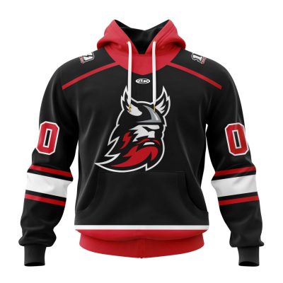 ECHL Adirondack Thunder Personalized Away Design Unisex Hoodie